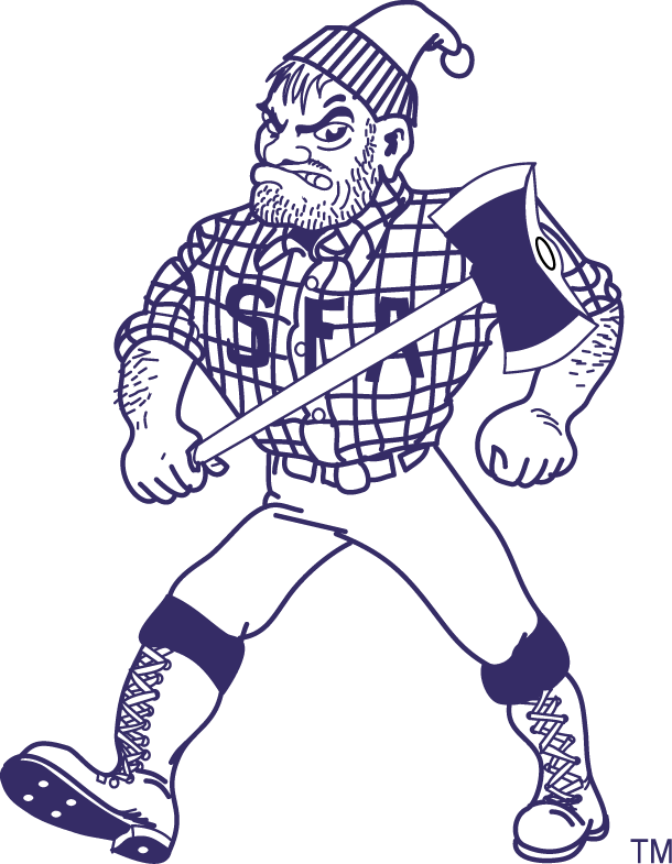 Stephen F. Austin Lumberjacks 2012-2019 Mascot Logo diy iron on heat transfer